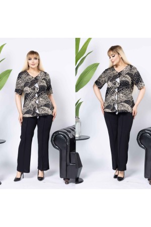 228082 DESENLİ BLUZ