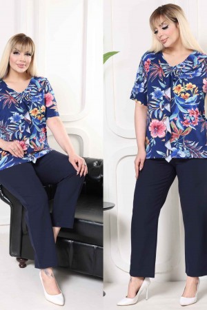 228083 DESENLİ BLUZ