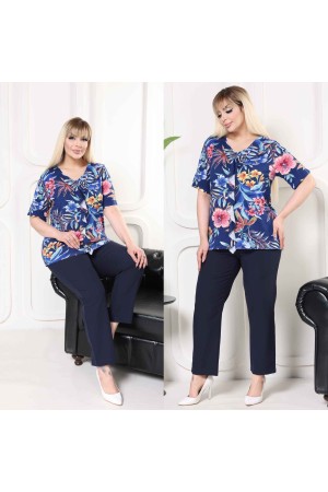 228083 DESENLİ BLUZ