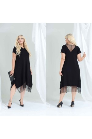 228094 SİYAH ELBİSE