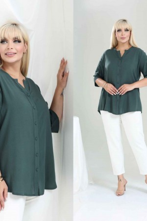 228098 YEŞİL BLUZ