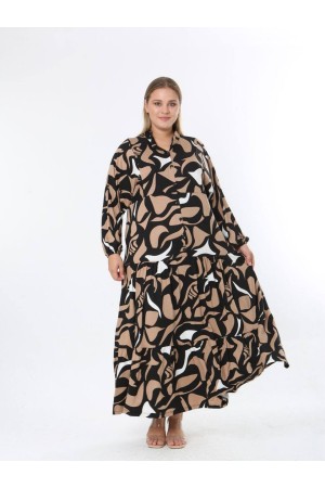 228180 DESENLİ ELBİSE