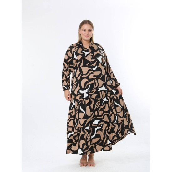 228180 Patterned DRESS