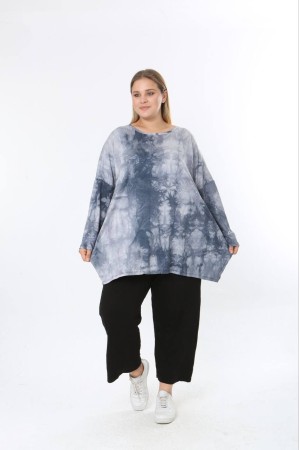 228185 DESENLİ BLUZ