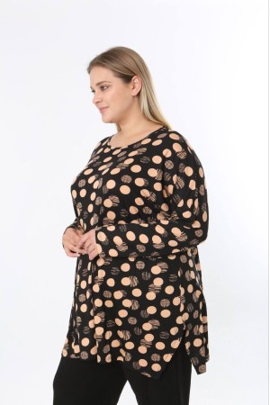 228192 DESENLİ BLUZ