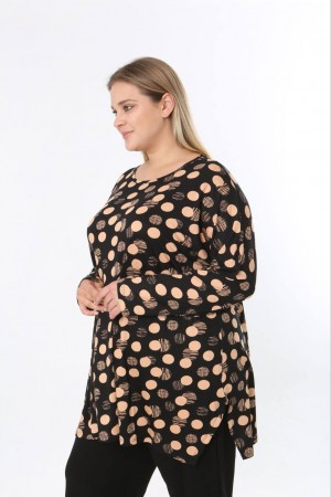 228192 DESENLİ BLUZ