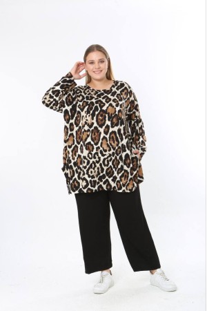 228194 DESENLİ BLUZ