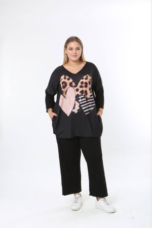 228198 DESENLİ BLUZ