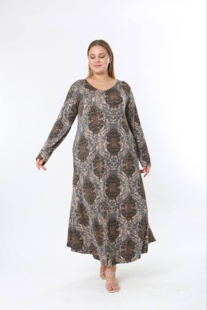 228208 Patterned DRESS