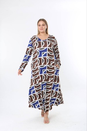 228209 Patterned DRESS