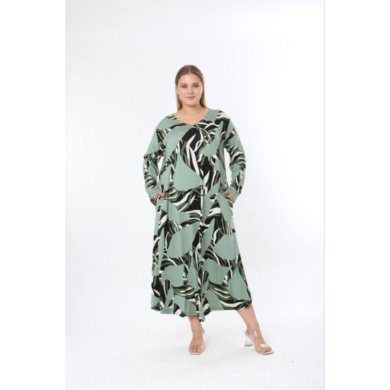 228210 Patterned DRESS