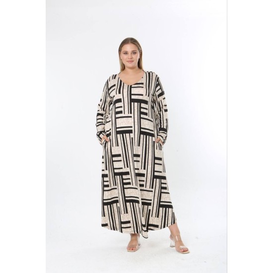 228212 Patterned DRESS