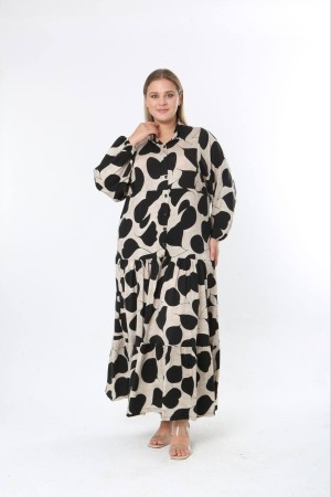 228222 Patterned DRESS