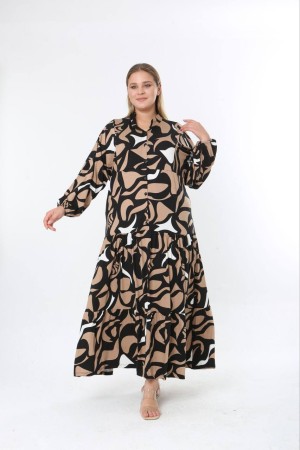 228223 Patterned DRESS