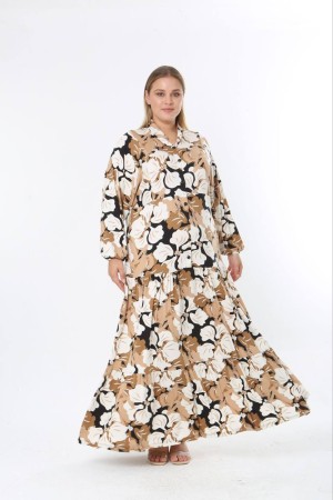 228225 Patterned DRESS