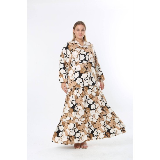 228225 Patterned DRESS