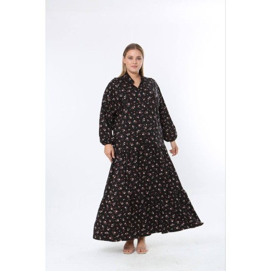 228228 Patterned DRESS