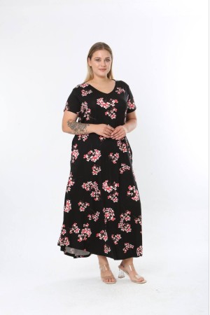 228248 DESENLİ ELBİSE