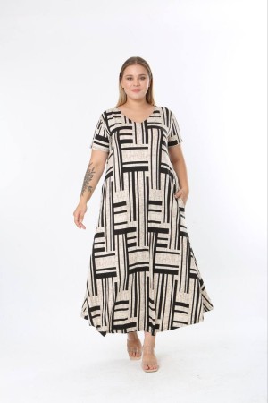 228249 Patterned DRESS