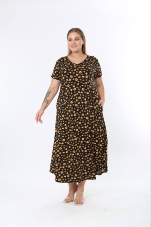 228256 Patterned DRESS