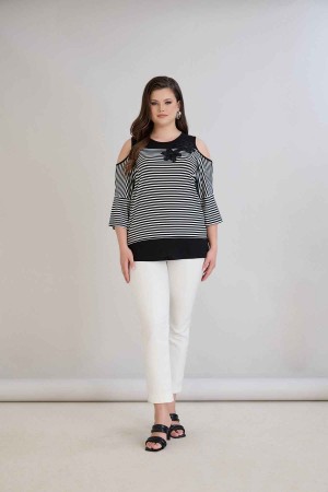 228278 ÇİZGİLİ BLUZ