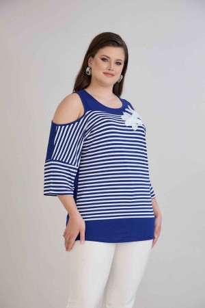 228279 ÇİZGİLİ BLUZ