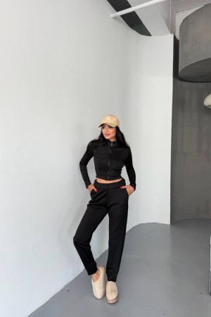 228327 SİYAH EŞOFMAN TAKIM