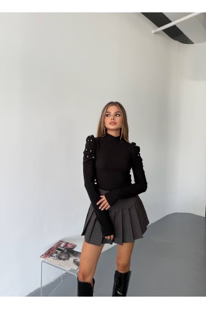 228368 SİYAH BLUZ