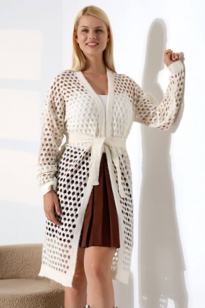 228397 WHITE CARDIGAN