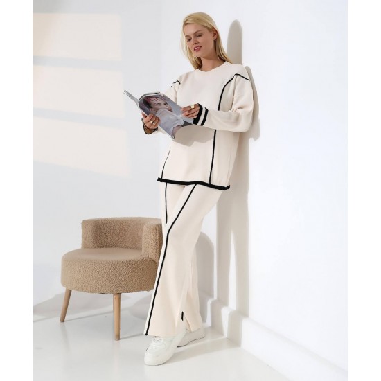 228427 BEYAZ PANTOLON TAKIM