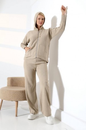 228433 BEJ PANTOLON TAKIM