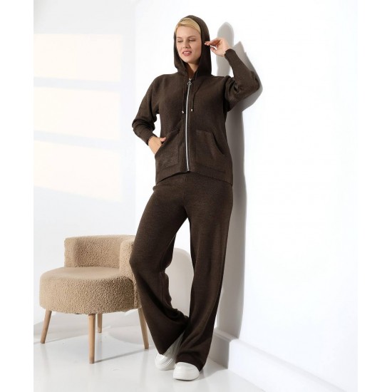 228434 KAHVE PANTOLON TAKIM