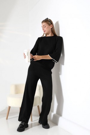 228459 SİYAH PANTOLON TAKIM