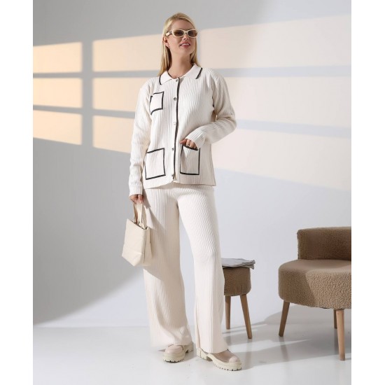 228465 BEYAZ PANTOLON TAKIM