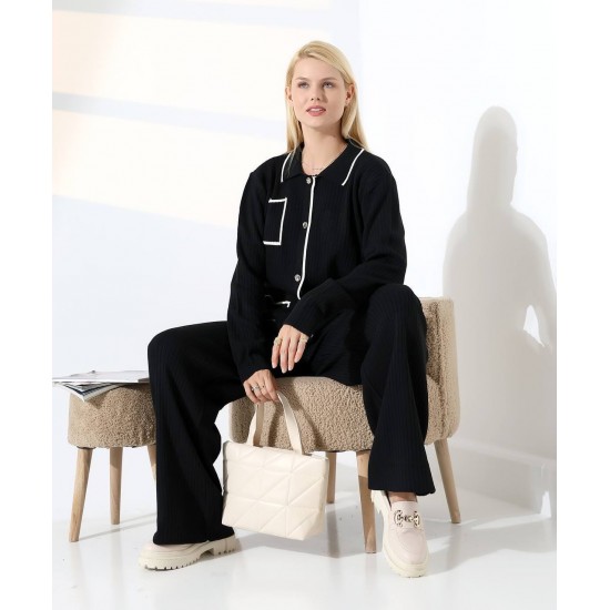 228470 SİYAH PANTOLON TAKIM