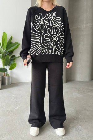 228481 SİYAH PANTOLON TAKIM