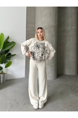 228482 BEYAZ PANTOLON TAKIM