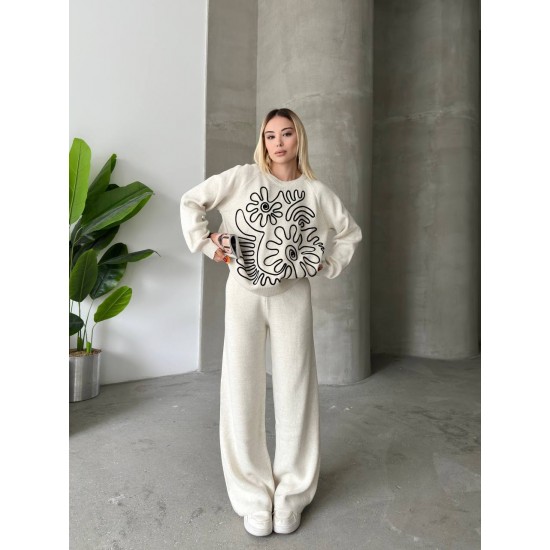 228482 BEYAZ PANTOLON TAKIM