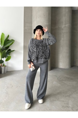 228483 GRİ PANTOLON TAKIM