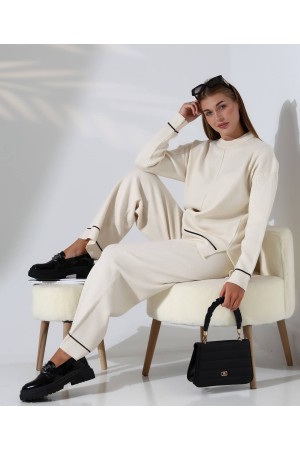 228493 EKRU PANTOLON TAKIM