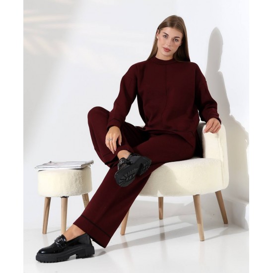 228495 Burgundy Trousers