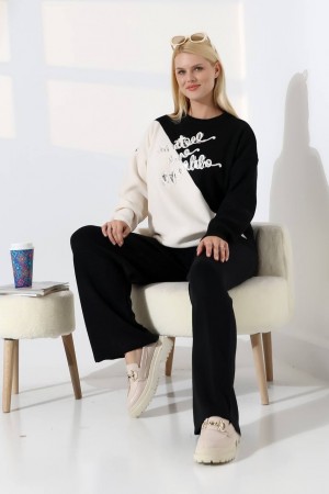 228504 SİYAH PANTOLON TAKIM