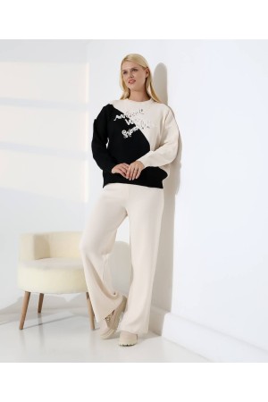 228505 EKRU PANTOLON TAKIM