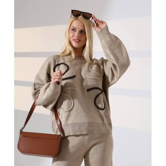 228507 VİZON PANTOLON TAKIM