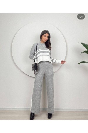 228514 GRİ PANTOLON TAKIM