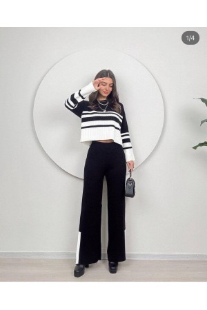 228517 SİYAH PANTOLON TAKIM