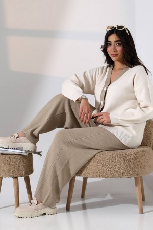 228518 BEJ PANTOLON TAKIM