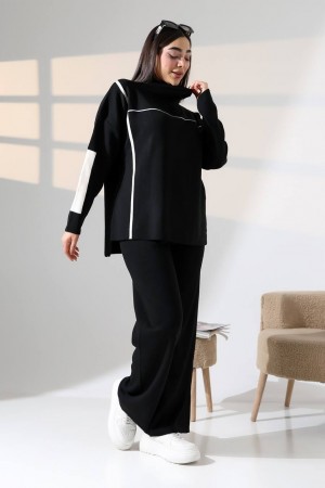 228522 SİYAH PANTOLON TAKIM