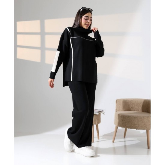 228522 SİYAH PANTOLON TAKIM