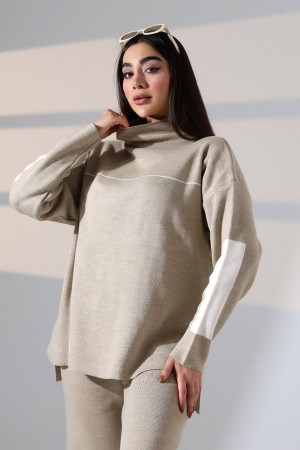 228526 BEJ PANTOLON TAKIM